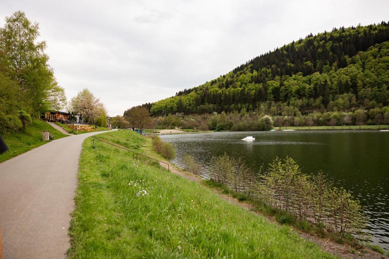 Ferienwohnung Am See - Sport Und Erholung - Wlan ヴィンターベルク エクステリア 写真